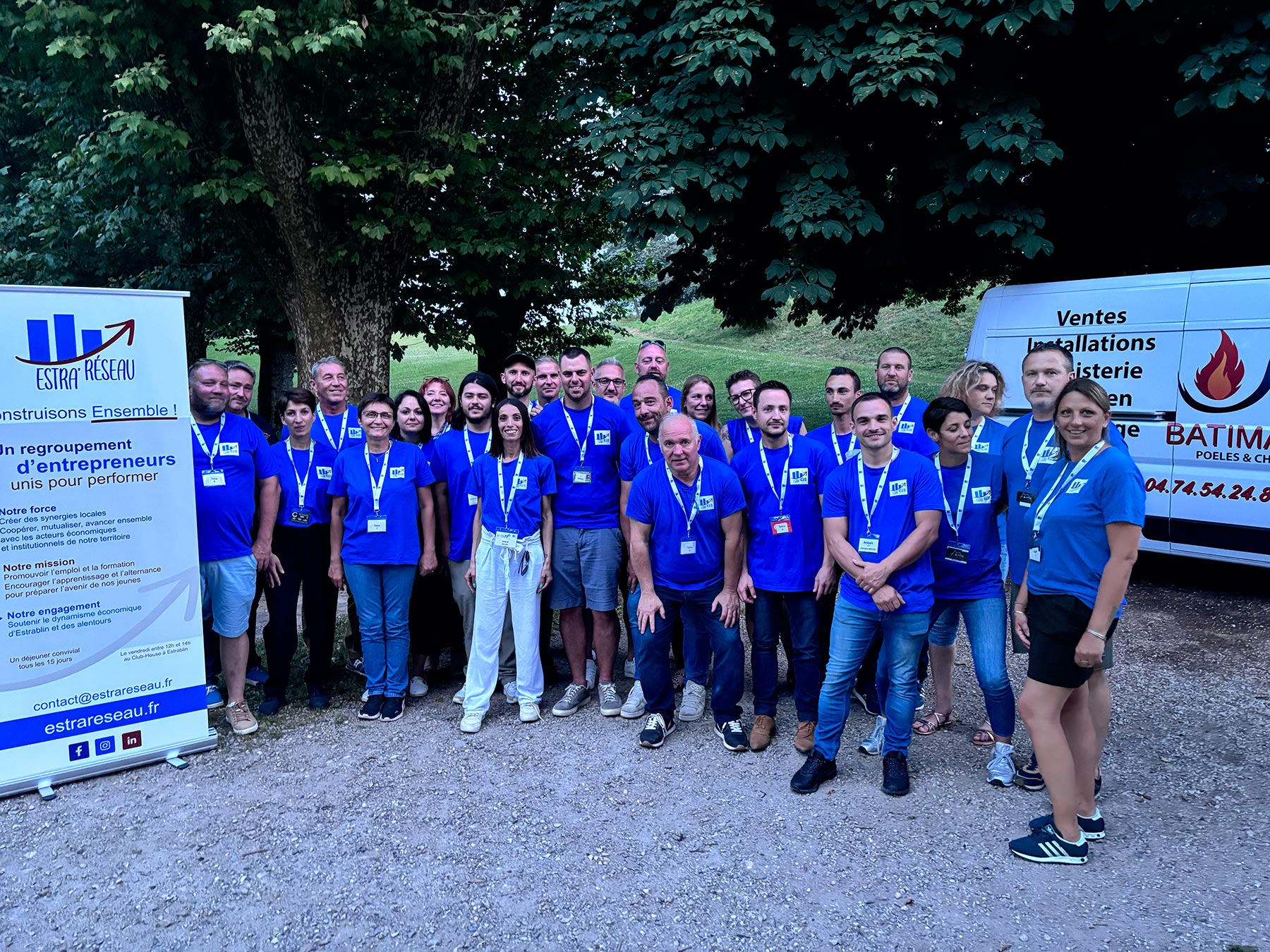 Soiree des entreprises d'estrablin à Gemens - Edition 2025